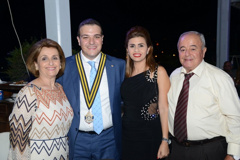 Rami Salman President of the Rotary Club of Aley